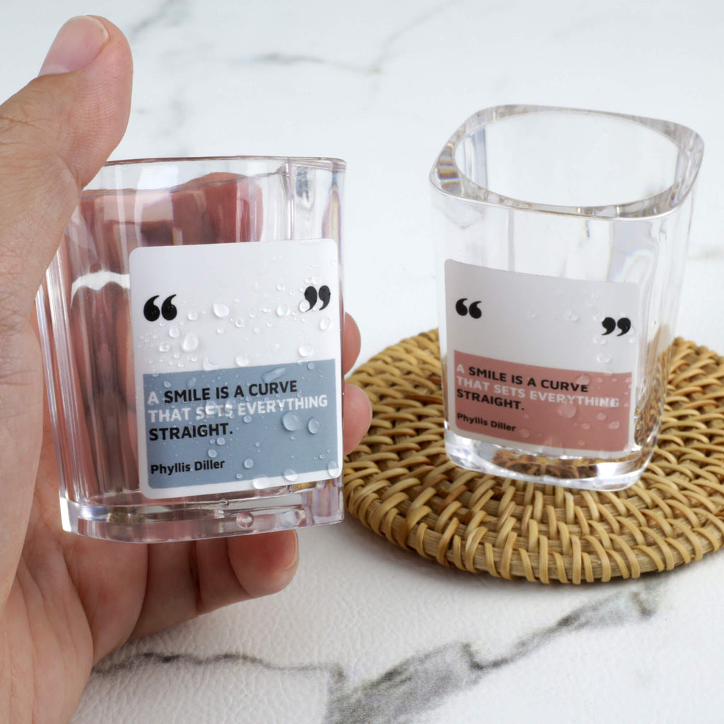 BPA-free reusable rinse cups