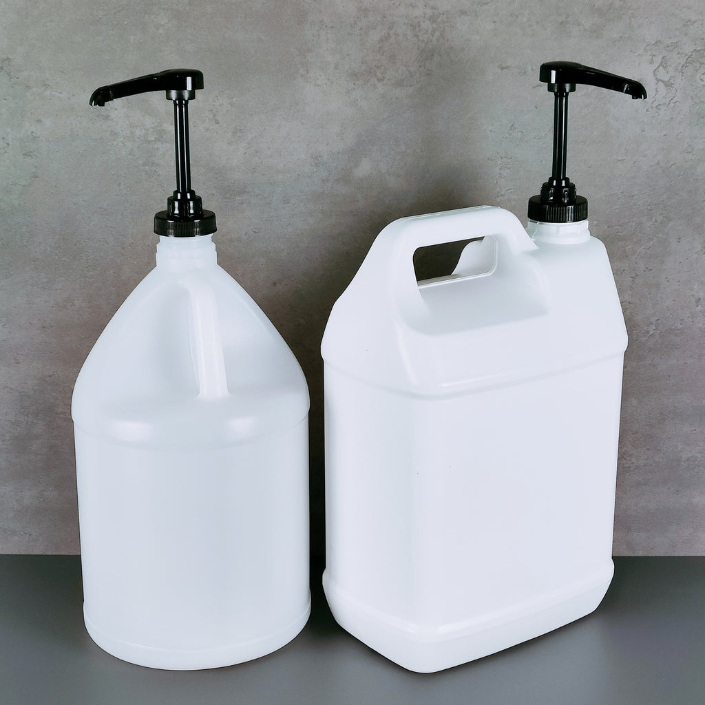 Gallon Pump Dispenser For Gallon Jug, Growler, 5 Gallon Bucket, 38-400 Pump, Black