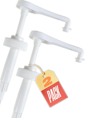 Gallon Pump Dispenser For Gallon Jug, Growler, 5 Gallon Bucket, 38-400 Pump, White