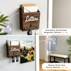 Recommended maximum weight capacity of eBun mail organizer