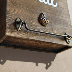 Closeup view of eBun mail organizer