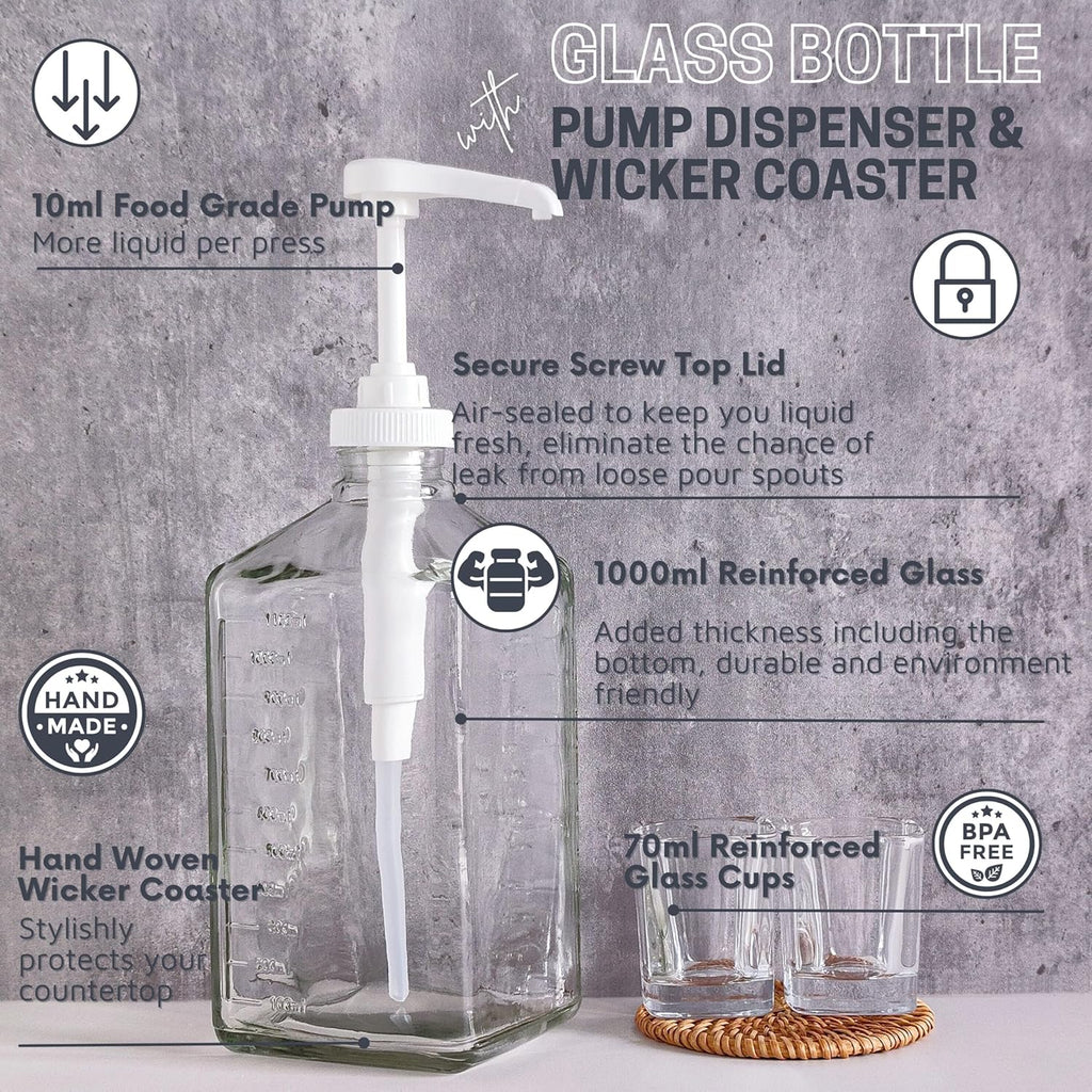 Features of eBun mouthwash dispenser