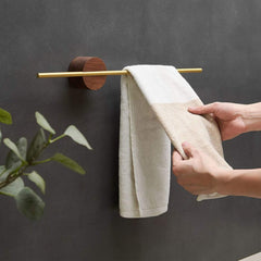towel holder for bathroom wall